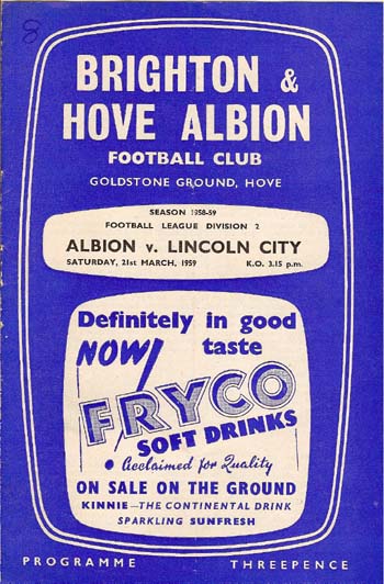 Brighton & Hove Albion FC v Lincoln City FC